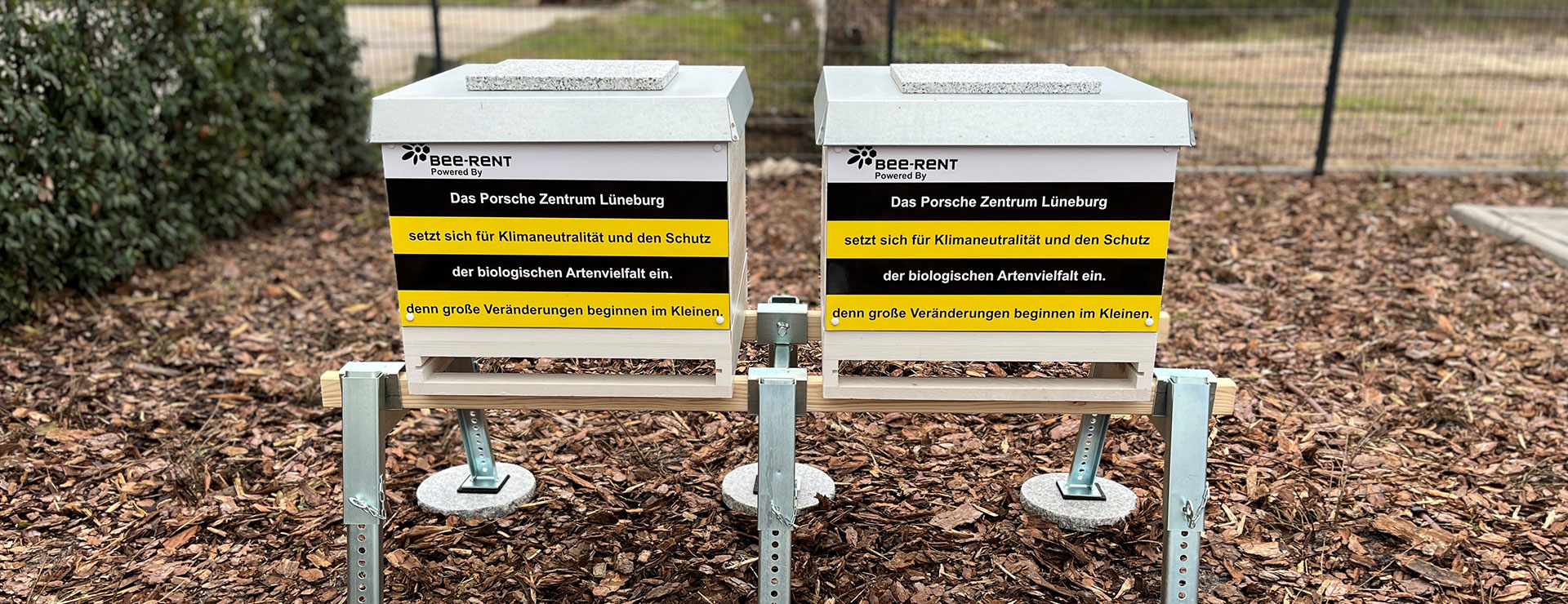 Bienenstock vom Porsche Zentrum Lüneburg